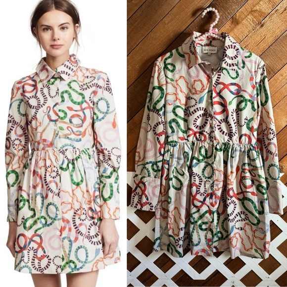 Rachel Antonoff Dresses & Skirts - RARE Rachel Antonoff Prescott snake dress size 2